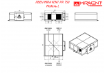 MIRAVENT PR 750 E (с электрическим калорифером)