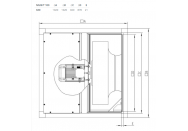 Systemair MUB/T 100 630D4-K2-L